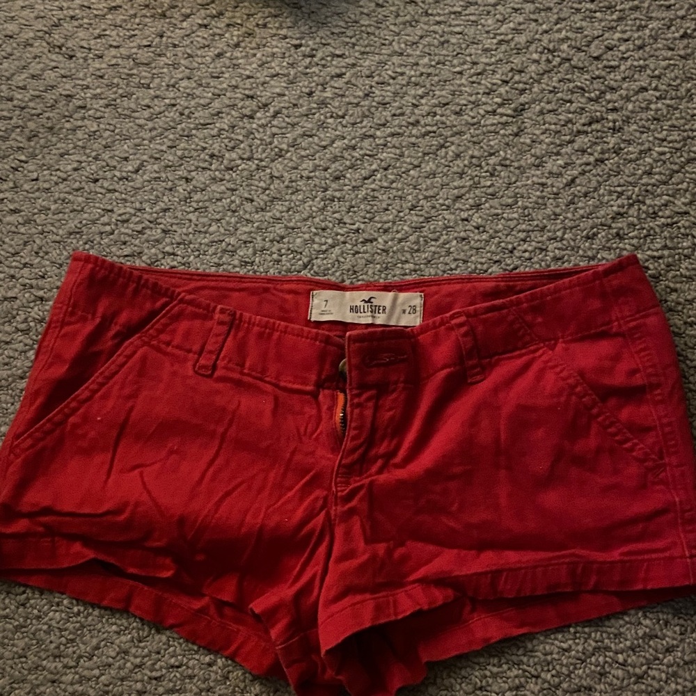 Hollister Red Women's Shorts
